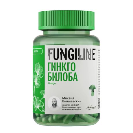 Ginkgo biloba • 60 capsules • Phytoline