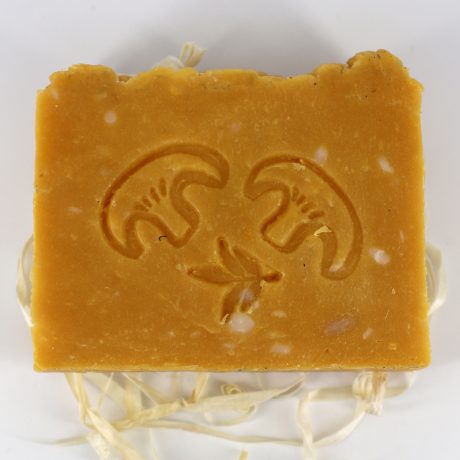 "Chanterelle and Sea Buckthorn" Natural Handmade Soap • 100 g
