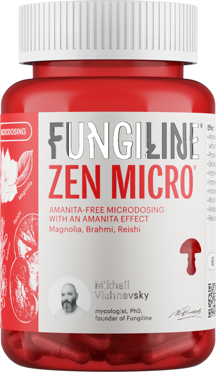 Zen Micro® — Non-Amanita Microdosing • 60 Capsules